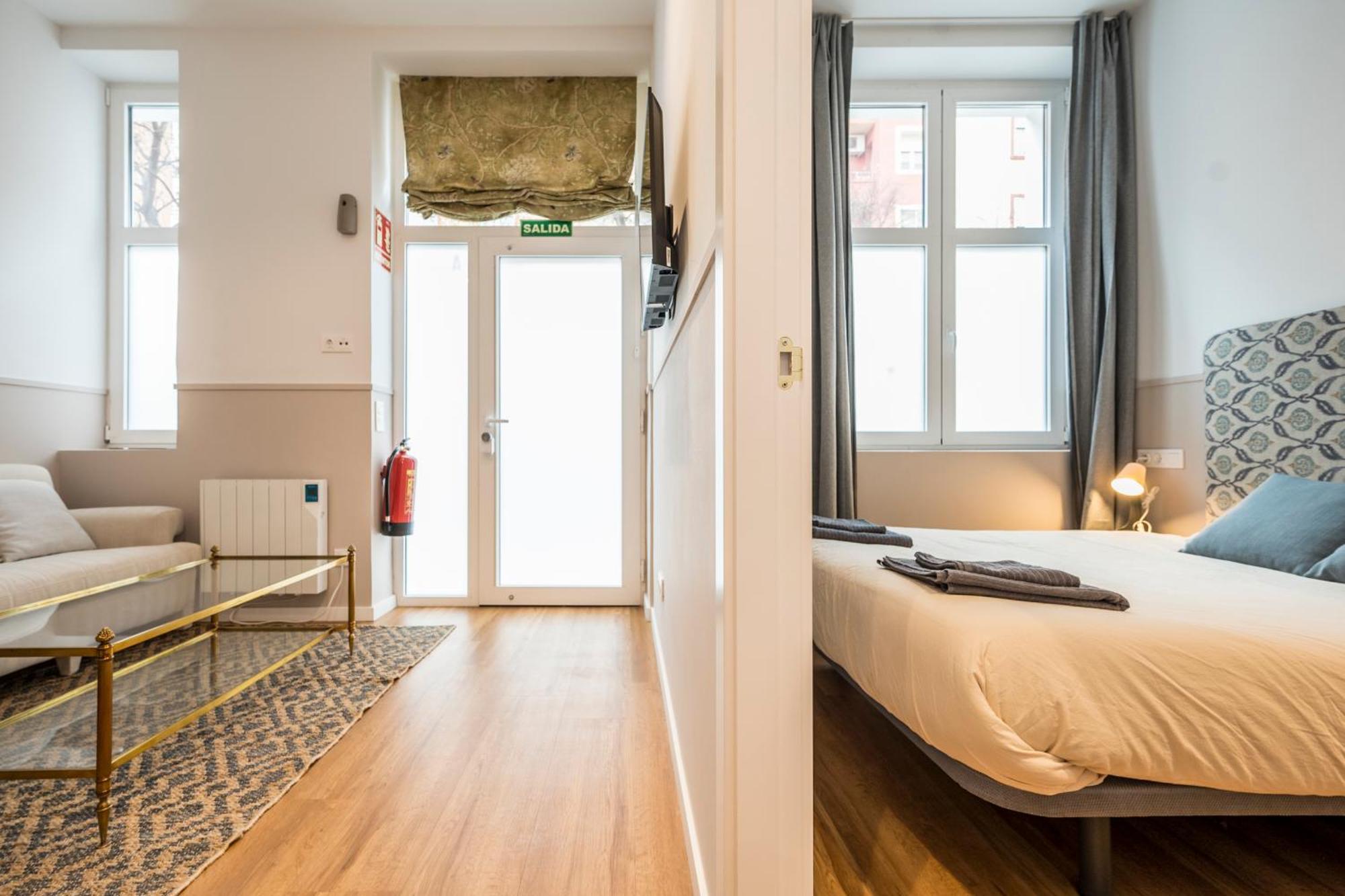 Ferienwohnung Coqueto 2H Y 1B Delicias Y Madrid Rio Exterior foto